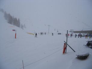 Mid station at the Grands Montets