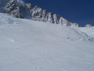 Backside of the Grands Montets